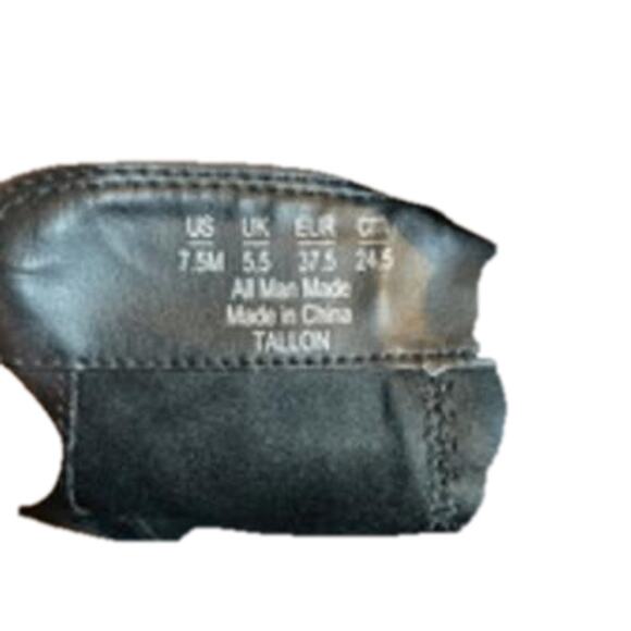 Franco Sarto Brown Ankle Boots Tallon Block Heel Zip 7.5M - Picture 4 of 8